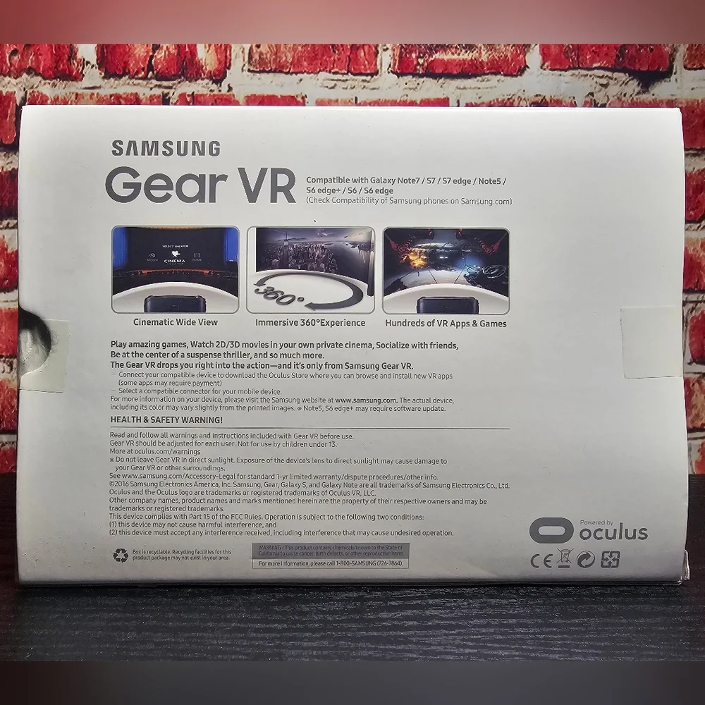 Samsung Gear VR - Brand New in Box
